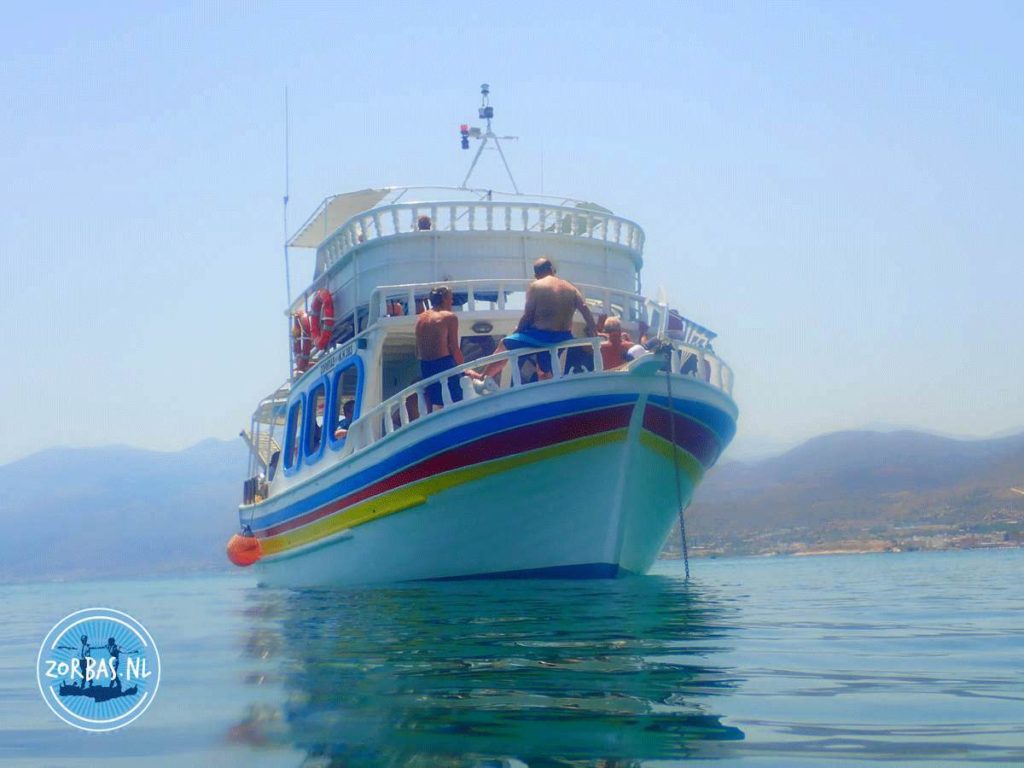 Boot fahren auf Kreta